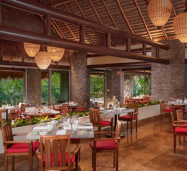 Chaka Dining area at Grand Velas Riviera Maya