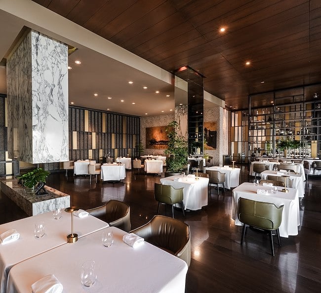 Cocina De Autor restaurant Dining area at Grand Velas Riviera Maya